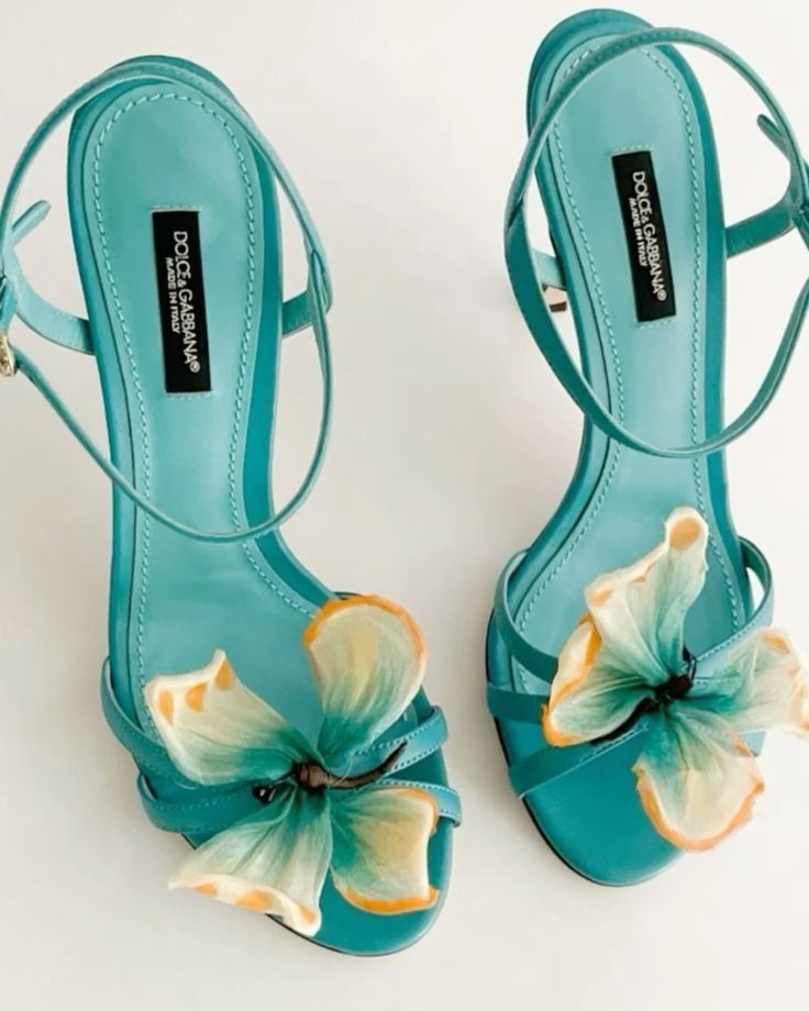 D&G Butterfly Strappy Sandals