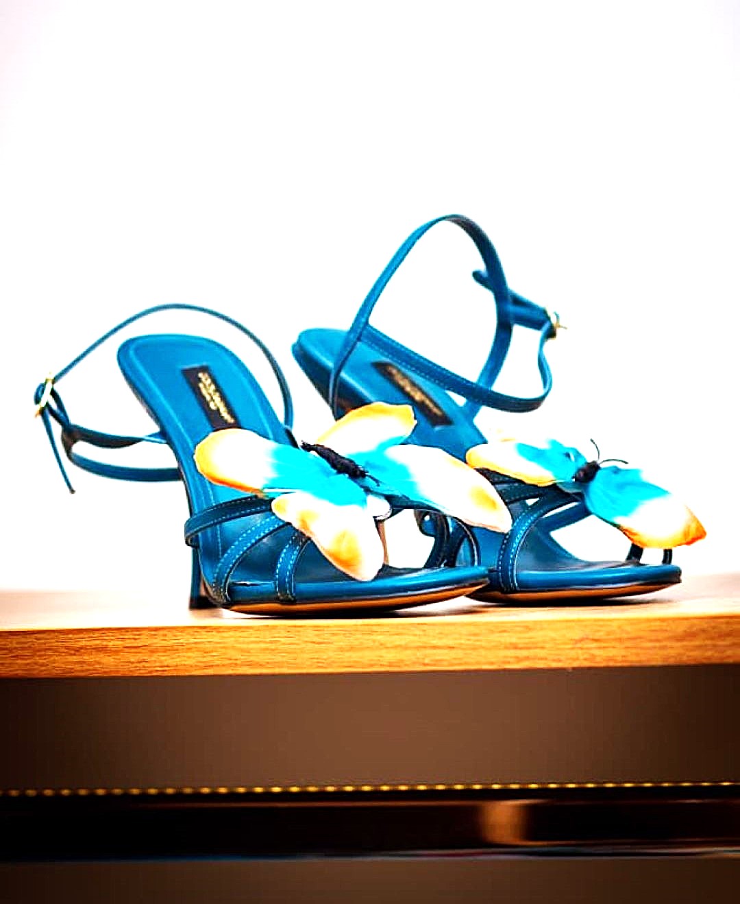 D&G Butterfly Strappy Sandals