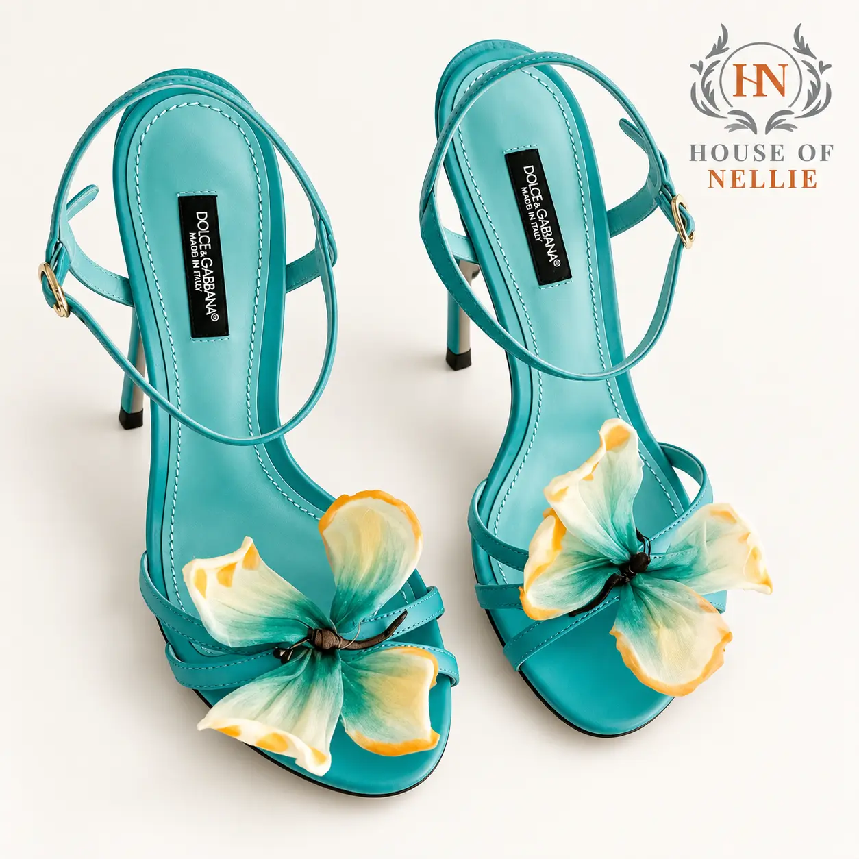 D&G Butterfly Strappy Sandals